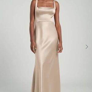Jenny Yoo Ariana Dress Pale Gold